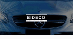 Desktop Screenshot of bideco.no